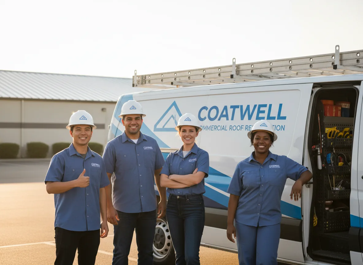 Commercial roof coating company in Formoso, KS